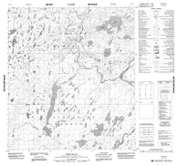 075P10 Ford Falls Canadian topographic map, 1:50,000 scale