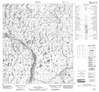 076A02 No Title Canadian topographic map, 1:50,000 scale