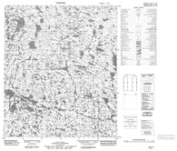 076A11 No Title Canadian topographic map, 1:50,000 scale