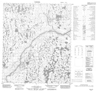 076A13 No Title Canadian topographic map, 1:50,000 scale