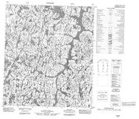 076B02 No Title Canadian topographic map, 1:50,000 scale