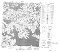 076B04 No Title Canadian topographic map, 1:50,000 scale