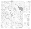 076B09 Tourgis Lake Canadian topographic map, 1:50,000 scale