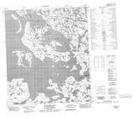 076C01 Rocknest Bay Canadian topographic map, 1:50,000 scale