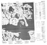 076C02 Williamson Island Canadian topographic map, 1:50,000 scale