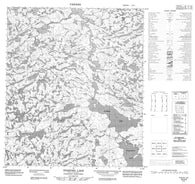 076D05 Starfish Lake Canadian topographic map, 1:50,000 scale