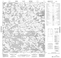 076E02 No Title Canadian topographic map, 1:50,000 scale