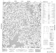 076E04 No Title Canadian topographic map, 1:50,000 scale