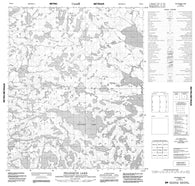 076E06 Pelonquin Lake Canadian topographic map, 1:50,000 scale