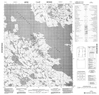 076E10 No Title Canadian topographic map, 1:50,000 scale