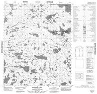 076E11 Fingers Lake Canadian topographic map, 1:50,000 scale