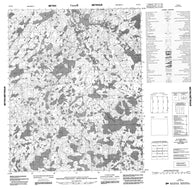 076E16 No Title Canadian topographic map, 1:50,000 scale