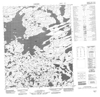 076F07 No Title Canadian topographic map, 1:50,000 scale