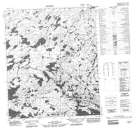 076F08 No Title Canadian topographic map, 1:50,000 scale