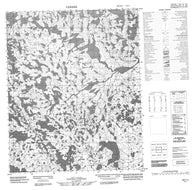 076F11 No Title Canadian topographic map, 1:50,000 scale