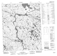 076F15 No Title Canadian topographic map, 1:50,000 scale