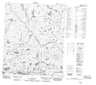 076G05 No Title Canadian topographic map, 1:50,000 scale