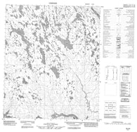 076G08 No Title Canadian topographic map, 1:50,000 scale