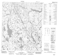 076G09 No Title Canadian topographic map, 1:50,000 scale