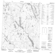 076G11 No Title Canadian topographic map, 1:50,000 scale