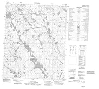 076G12 No Title Canadian topographic map, 1:50,000 scale