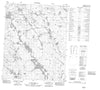 076G12 No Title Canadian topographic map, 1:50,000 scale
