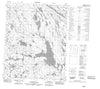 076G13 No Title Canadian topographic map, 1:50,000 scale