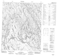 076G15 No Title Canadian topographic map, 1:50,000 scale