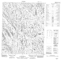 076G16 No Title Canadian topographic map, 1:50,000 scale