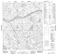 076H01 No Title Canadian topographic map, 1:50,000 scale