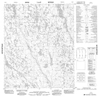 076H07 No Title Canadian topographic map, 1:50,000 scale