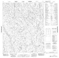 076H08 No Title Canadian topographic map, 1:50,000 scale