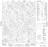 076H10 No Title Canadian topographic map, 1:50,000 scale