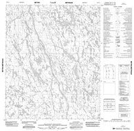 076H11 No Title Canadian topographic map, 1:50,000 scale