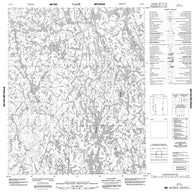 076H15 No Title Canadian topographic map, 1:50,000 scale