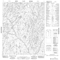 076I06 No Title Canadian topographic map, 1:50,000 scale