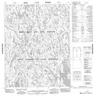 076I09 No Title Canadian topographic map, 1:50,000 scale