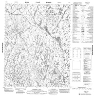 076I12 Overby Lake Canadian topographic map, 1:50,000 scale