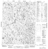 076I13 No Title Canadian topographic map, 1:50,000 scale