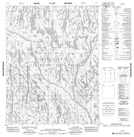 076I15 No Title Canadian topographic map, 1:50,000 scale