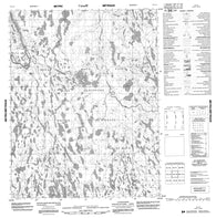 076I16 No Title Canadian topographic map, 1:50,000 scale