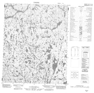 076J07 No Title Canadian topographic map, 1:50,000 scale