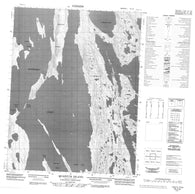 076J13 Quadyuk Island Canadian topographic map, 1:50,000 scale