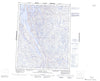 076J Tinney Hills Canadian topographic map, 1:250,000 scale