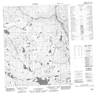 076K02 No Title Canadian topographic map, 1:50,000 scale