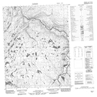 076K07 No Title Canadian topographic map, 1:50,000 scale