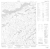 076L02 Kathawachaga Lake Canadian topographic map, 1:50,000 scale