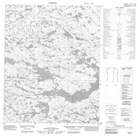 076L04 No Title Canadian topographic map, 1:50,000 scale