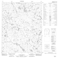 076L06 No Title Canadian topographic map, 1:50,000 scale