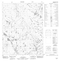 076L09 No Title Canadian topographic map, 1:50,000 scale